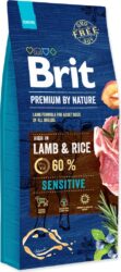 Nejlevnější Brit Premium by Nature Sensitive Lamb 15 kg">