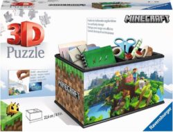 Nejlevnější Ravensburger 3D puzzle Úložná krabice Minecraft 216 ks">